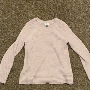 Lilac purple knitted old navy sweater